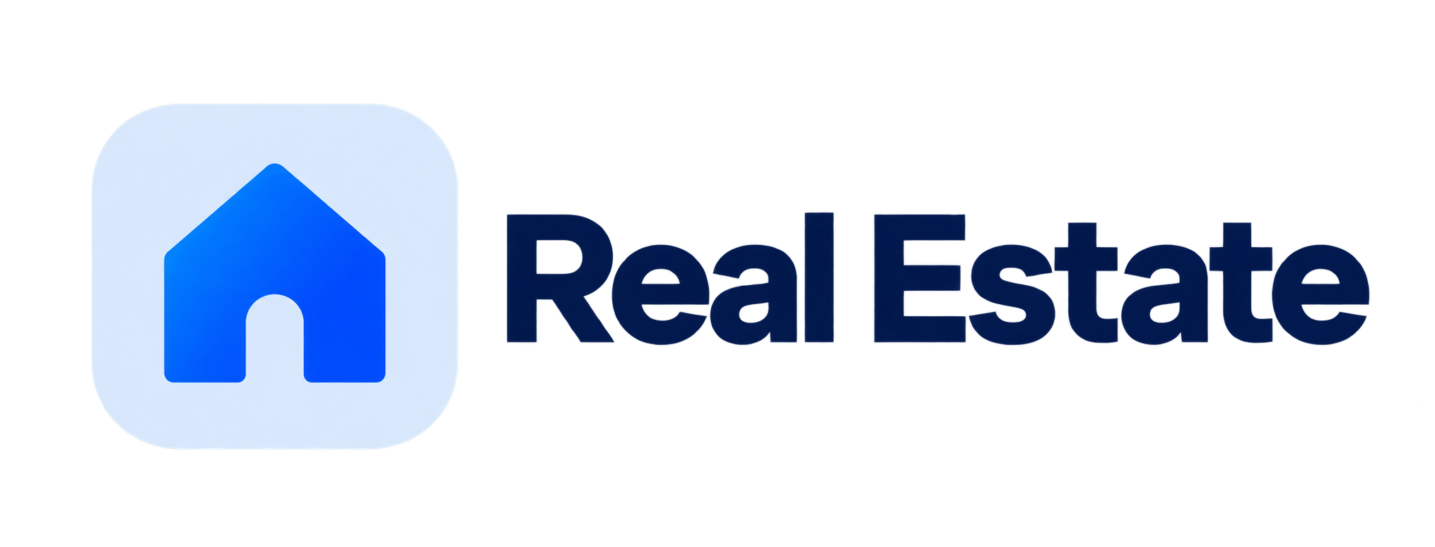 Blue House Real Estate Logo